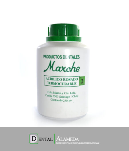 ACRILICO ROSADO TERMO CURADO - 250 GRS.