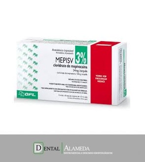 Anestesia MEPISV 3% SIN VASO CONSTRICTOR