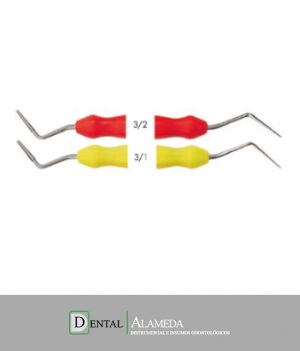 Condensador / Plugger para Gutapercha 1/3 y 2/3 - Tipo Maillefer