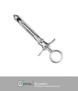 Jeringa Carpule Articulada Con Suctor y Argolla de Carga Posterior