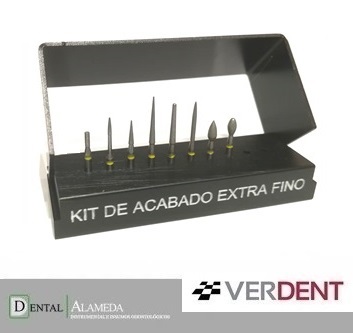 KIT FRESAS DE ACABADO EXTRA FINO