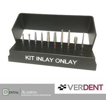 KIT FRESAS INLAY/ONLAY