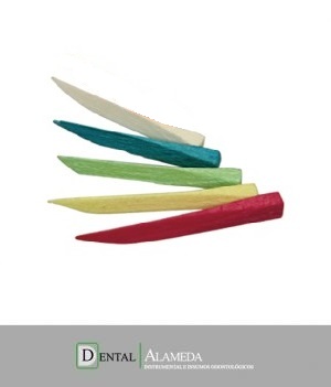 CUÑAS DE MADERA SURTIDAS BOLSA X 100