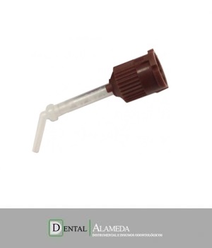 Puntas Mezcladoras para Cemento de Resina Dual x 5 Unidades