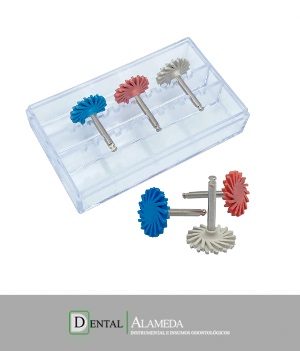 KIT SPIRAL FLEX (TWIST) PARA PULIDO DE COMPOSITE