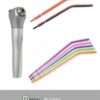 PUNTAS DESECHABLES PARA JERINGA TRIPLE - PAQUETE X 100