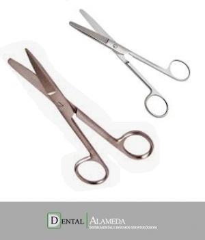 TIJERAS PARA DISECCIÓN RECTAS 14 cm.