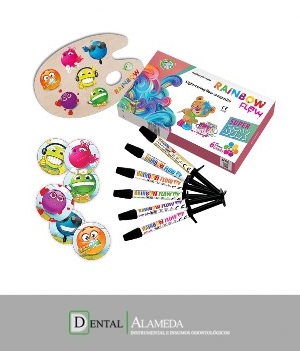 RAINBOW FLOW SUPER SIX - KIT DE RESINA FLUIDA