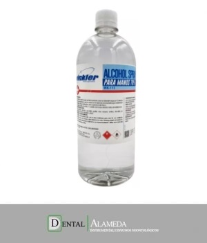 ALCOHOL PARA MANOS 70° BOTELLA 1 LITRO