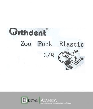 ELASTICO INTRAORAL 3/8 MONO X 100 UNIDADES – ORTHDENT