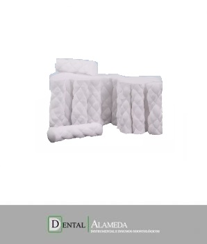 TORULAS TRENZADAS DE ALGODÓN X 600 UNIDADES - DENTBYS
