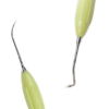 ESPATULA PARA RESINA DR. DIETSCHI 1/2 MANGO SILICONADO VERDE